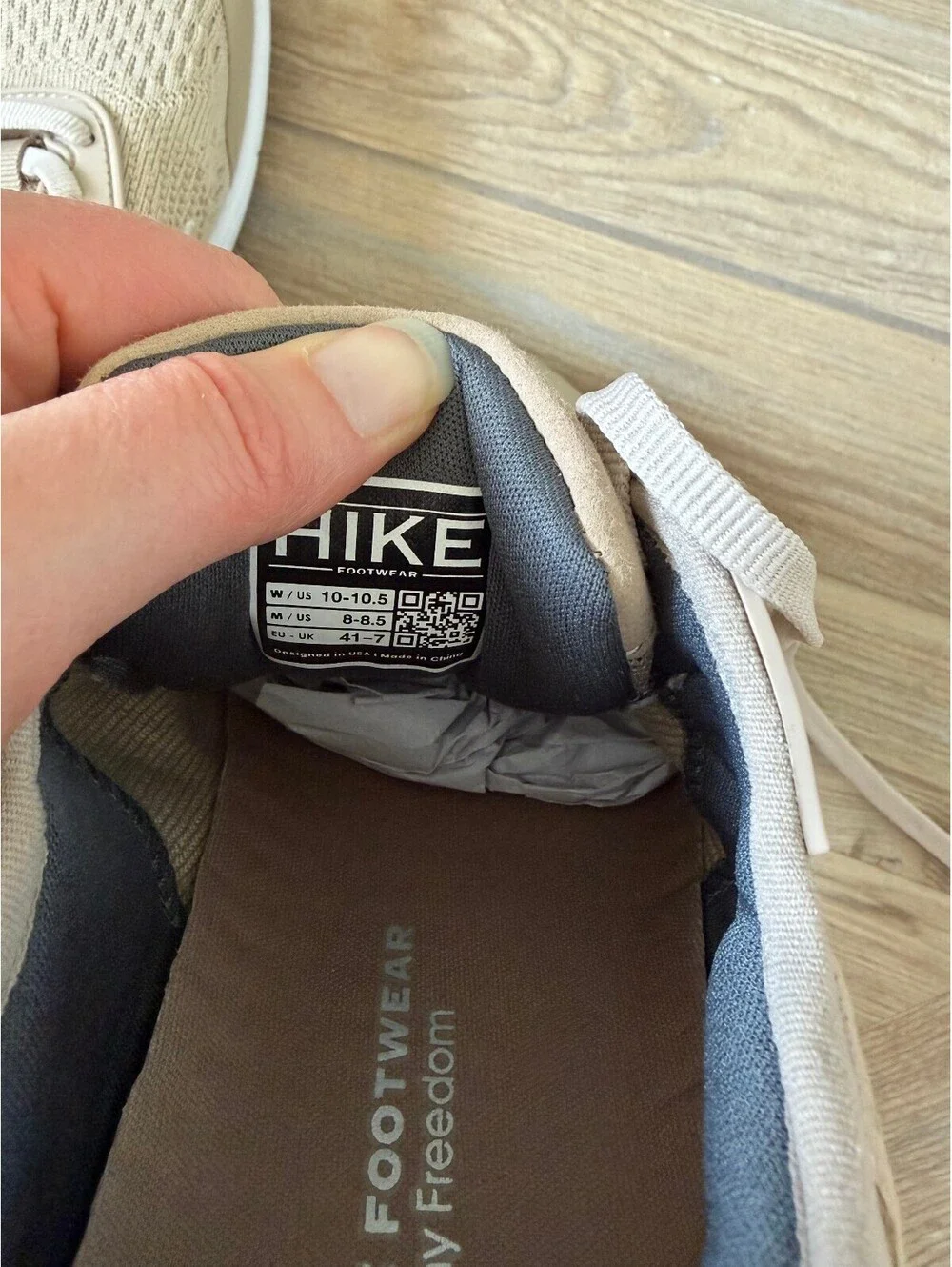 Hike Footwear HF Stride Hands Free Ergonomic Barefoot Shoes Women’s 10 Men's 8